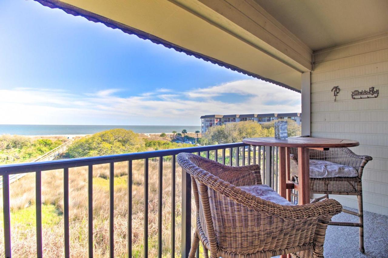 Oceanfront Condo With Beach View, Pool And Tennis! Hilton Head Island Ngoại thất bức ảnh